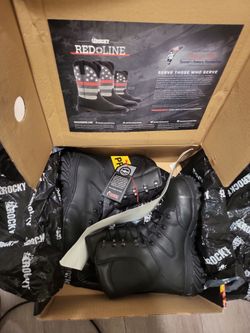 ROCKY Code Red Rescue NFPA Rated Composite Toe Firefigher Boots - US6.5 Womens - BRAND NEW IN BOX