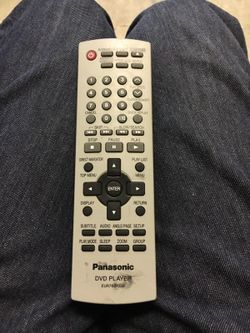 Panasonic dvd remote control