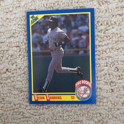 1990 Score Deion Sanders
