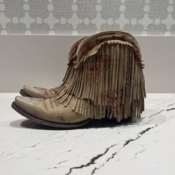 Junk Gypsy by Lane fringe Cowgirl Boots size 9.5