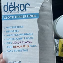 Cloth Diaper Pail Liner 