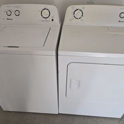 AMANA WASHER AND DRYER SET  available