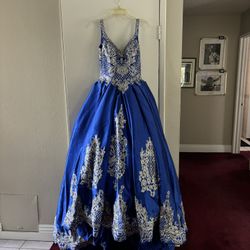 Royal Blue Quinceañera Dress 
