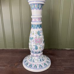 Vintage Chinoiserie Candlestick