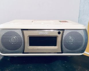 iMODE MUSIC PLAYER, CLOCK, ALARM & RADIO