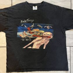 Vintage Pink Floyd Shirt The Wall 1997 Winterland Sz XL Double doublesided