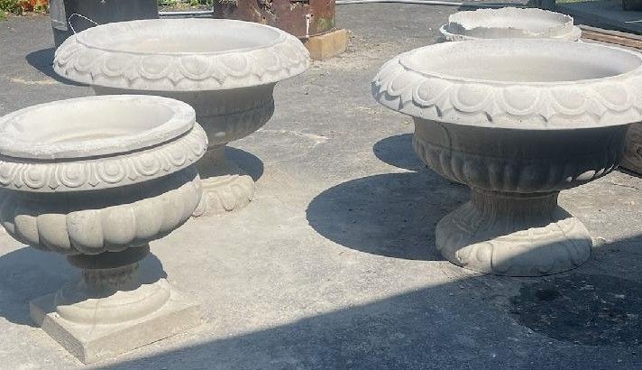 Concrete Flower Pots