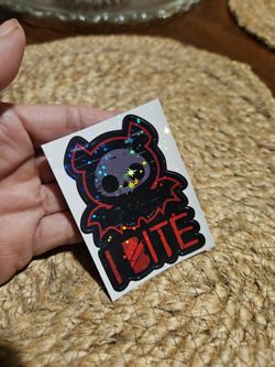Skelanimals Diego the Bat Vinyl Decal Sticker