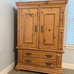 Armoire or Cabinet Solid Wood