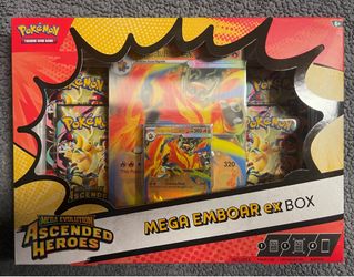 Ascended Heroes Mega Emboar Ex Box