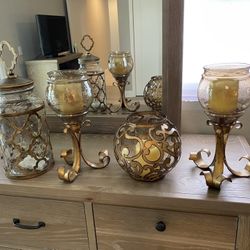 Gold Toned Decorative Items