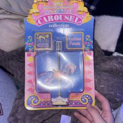 rare vintage carousel horse