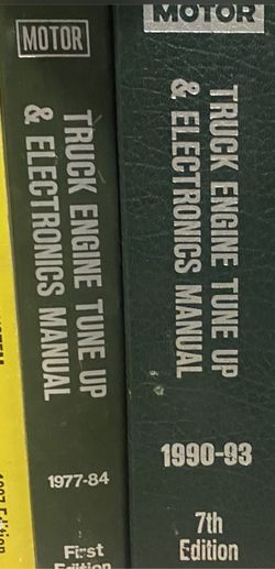 1977-84 Motor Truck Tune Up & Electronics Service Manual Book 1st Edition