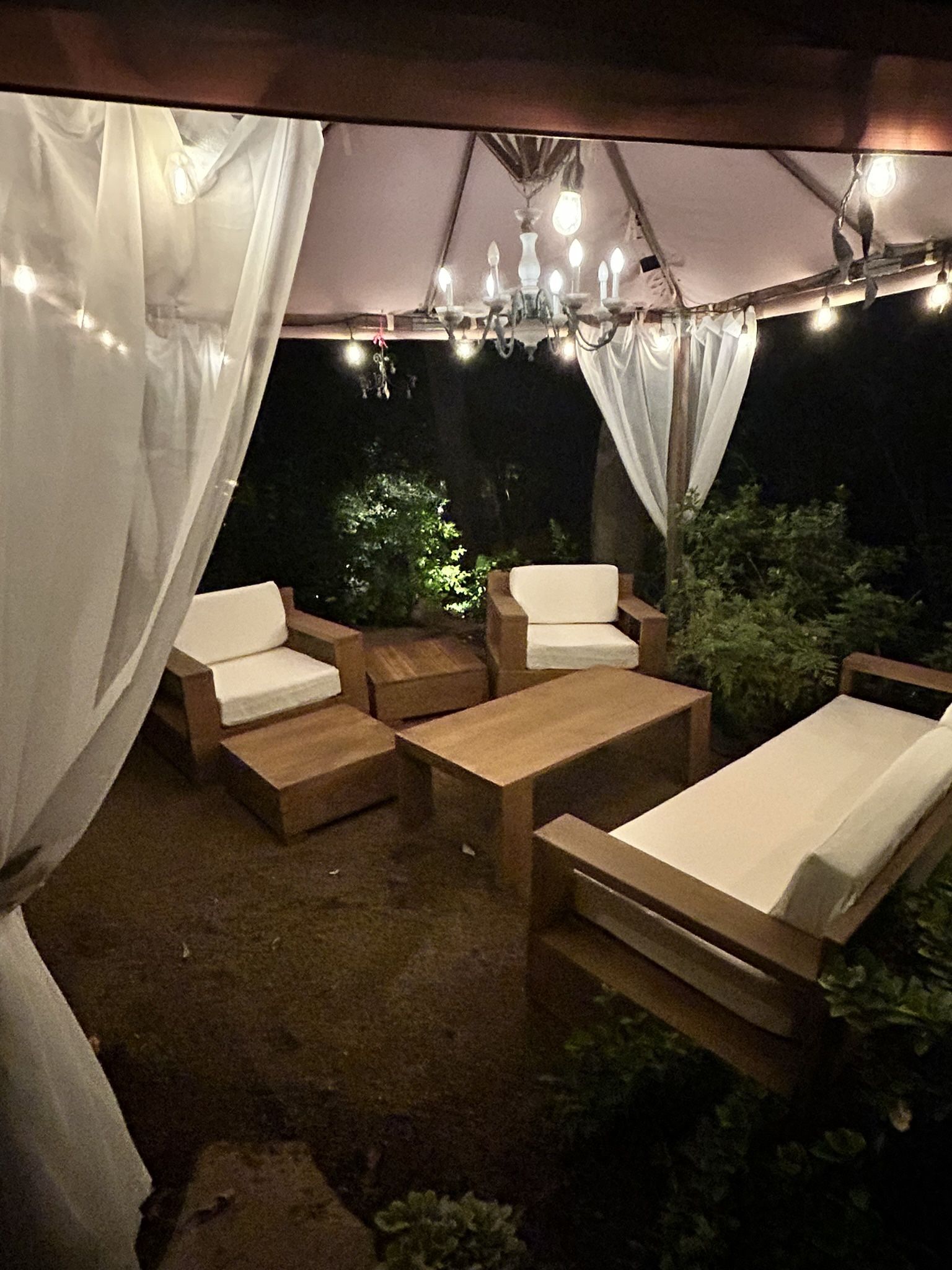 Wood Outdoor Patio Furniture
