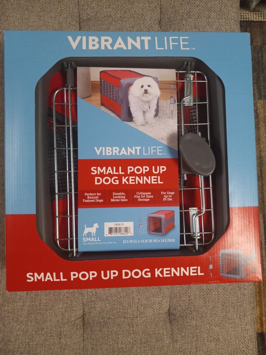 New Small Pop Up Dog Kennel