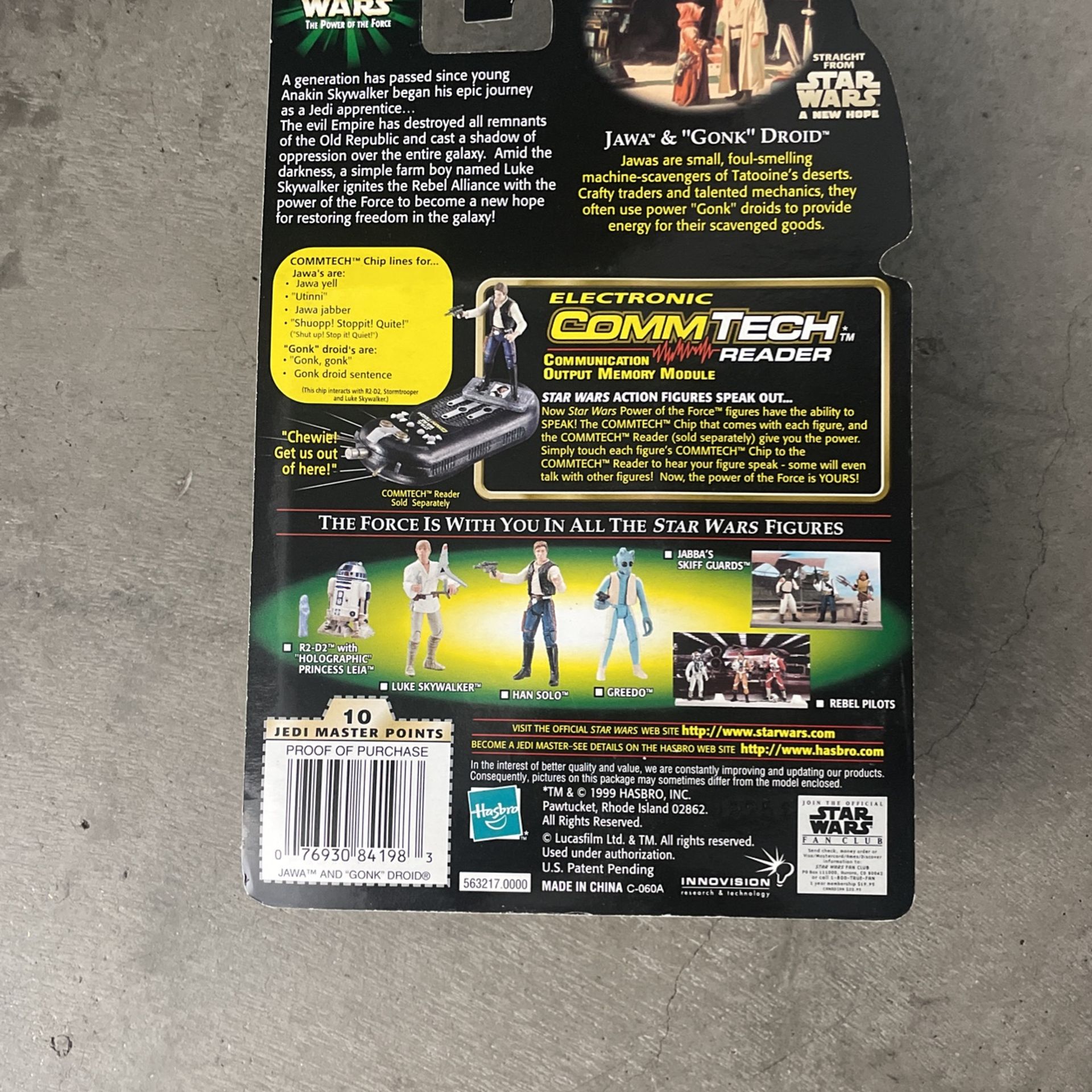 STAR WARS JAWA AND GONK POTF ACTION FIGURES Action figures