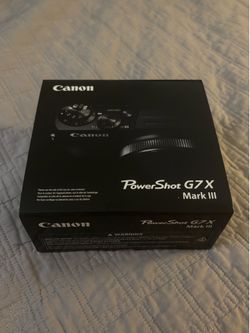 Canon PowerShot G7 X Mark III - Brand New