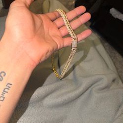 14K GOLD TENNIS CHAIN