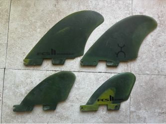 Rob Machado FCS Quad Keel Surfboard Fins