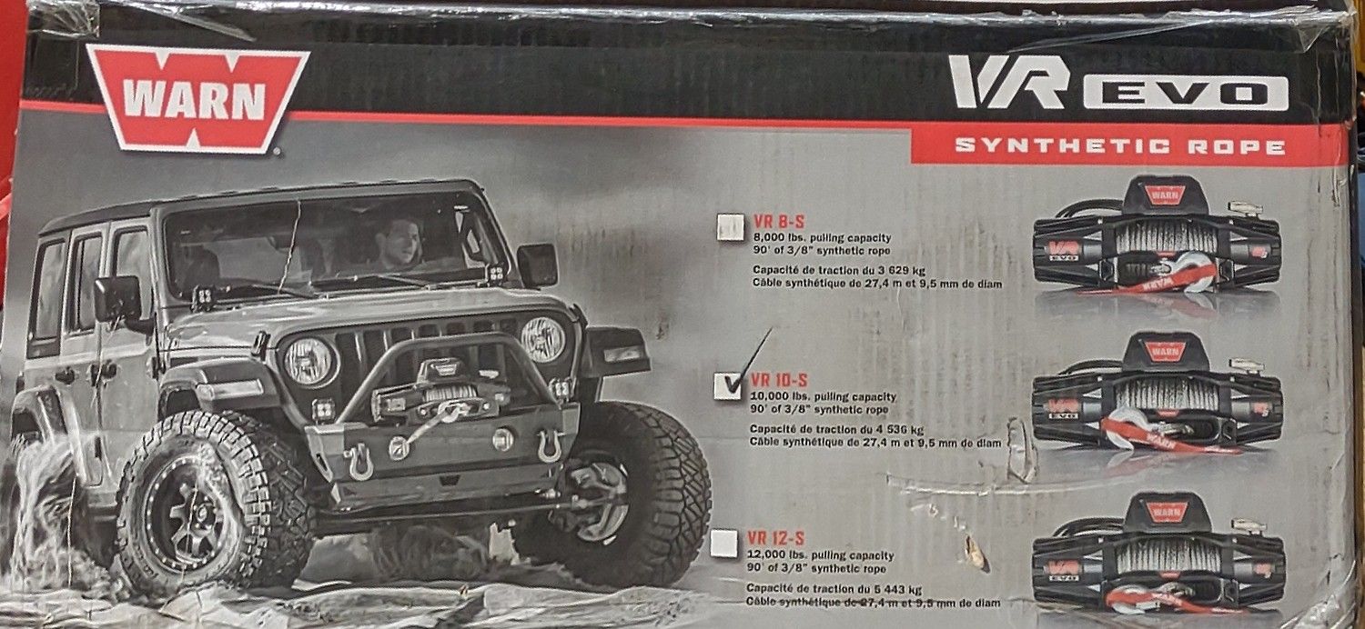 WARN 10,000LB WINCH BRAND NEW IN THE BOX