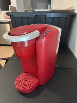 Red Coffee Maker