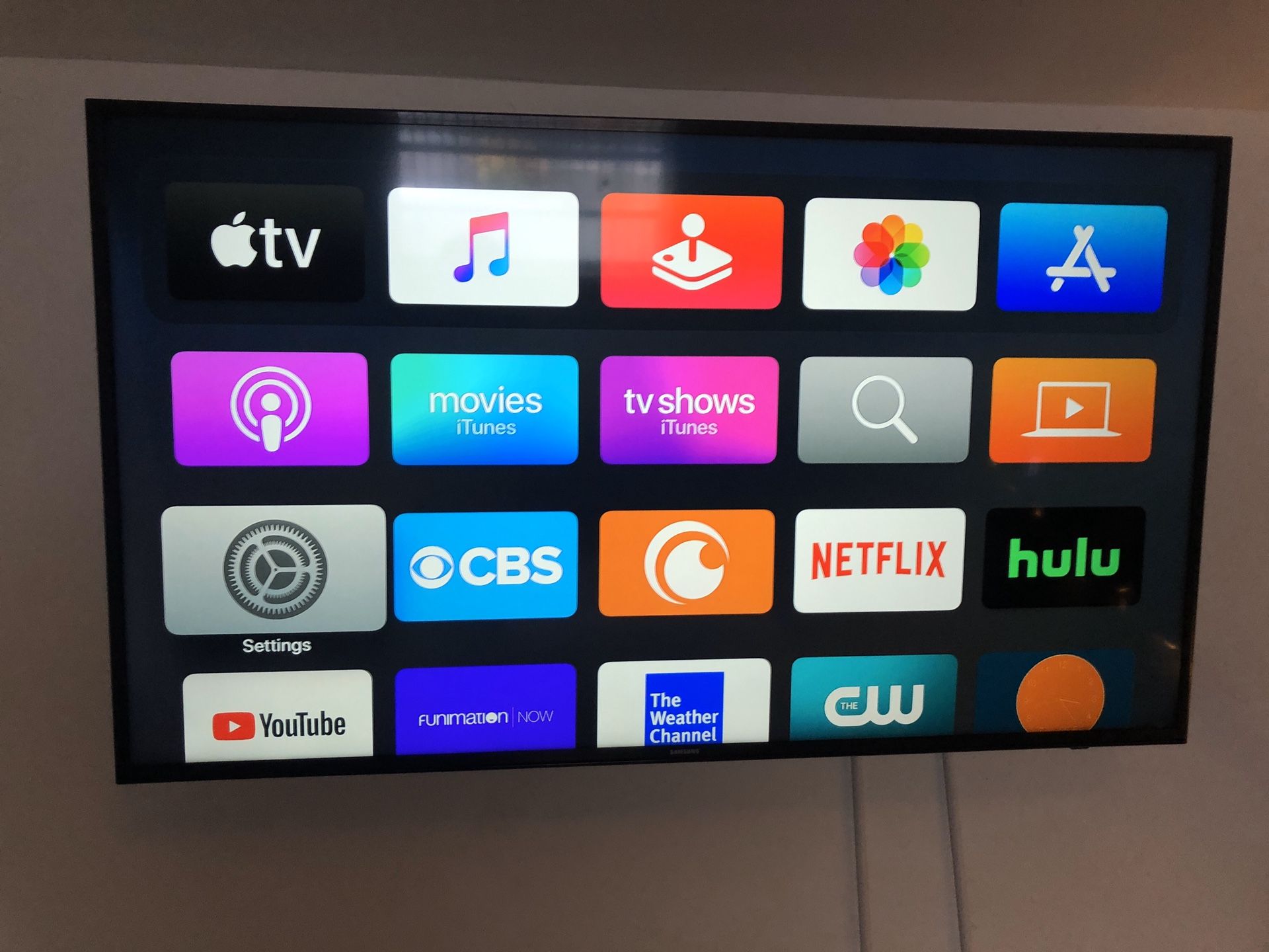 55 inch Samsung Smart TV 4K HDR