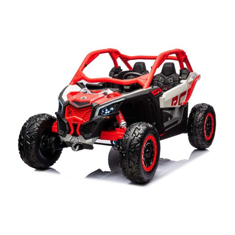 2x24V Cam-am Kids Ride On 4X4 Rubber Tires