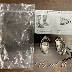 Motocross boots steel toe cap