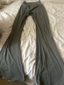 Grey Flare Leggings