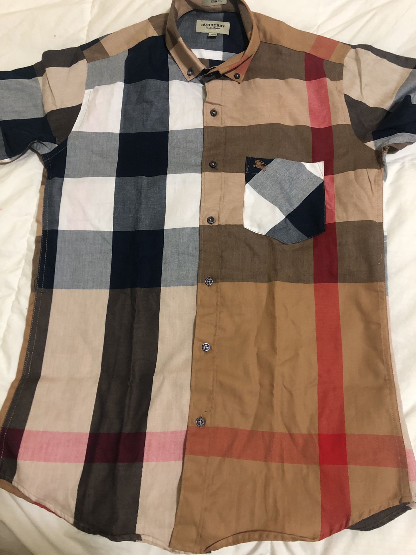 Burberry men’s shirt size M slim fit