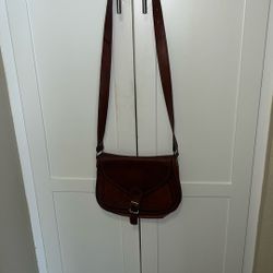 Vintage Komal’s Leather Strap Bag