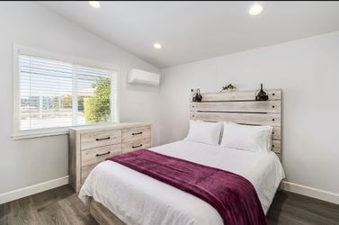 Queen bed frame and dresser