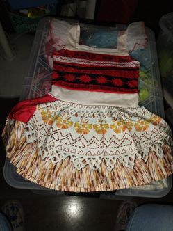 Moana dress costume