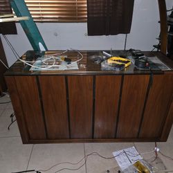 Mid Century Barzilay Stereo Console Nice Cond