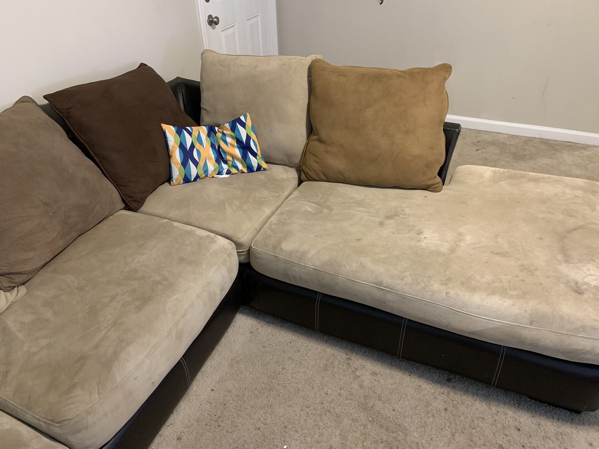 Sectional couch “two piece”
