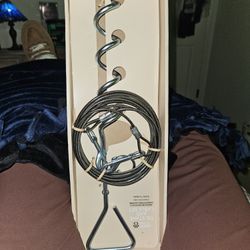 Pet Stake And Cable Set