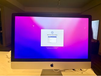 iMac 27" Retina 4K- 2017 model