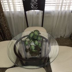 Five Piece Bistro Coffee Table And Chairs 