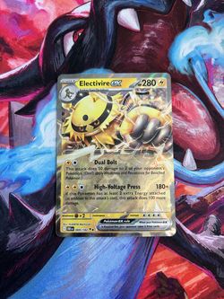 Electivire Ex #69 Pokemon TCG Destined Rivals Scarlet & Violet