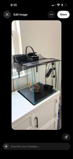 🐠 15–20 Nano Gallon Saltwater Aquarium Setup – Complete Setup