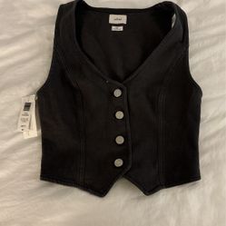 Aritzia Wilfred Jeans Vest