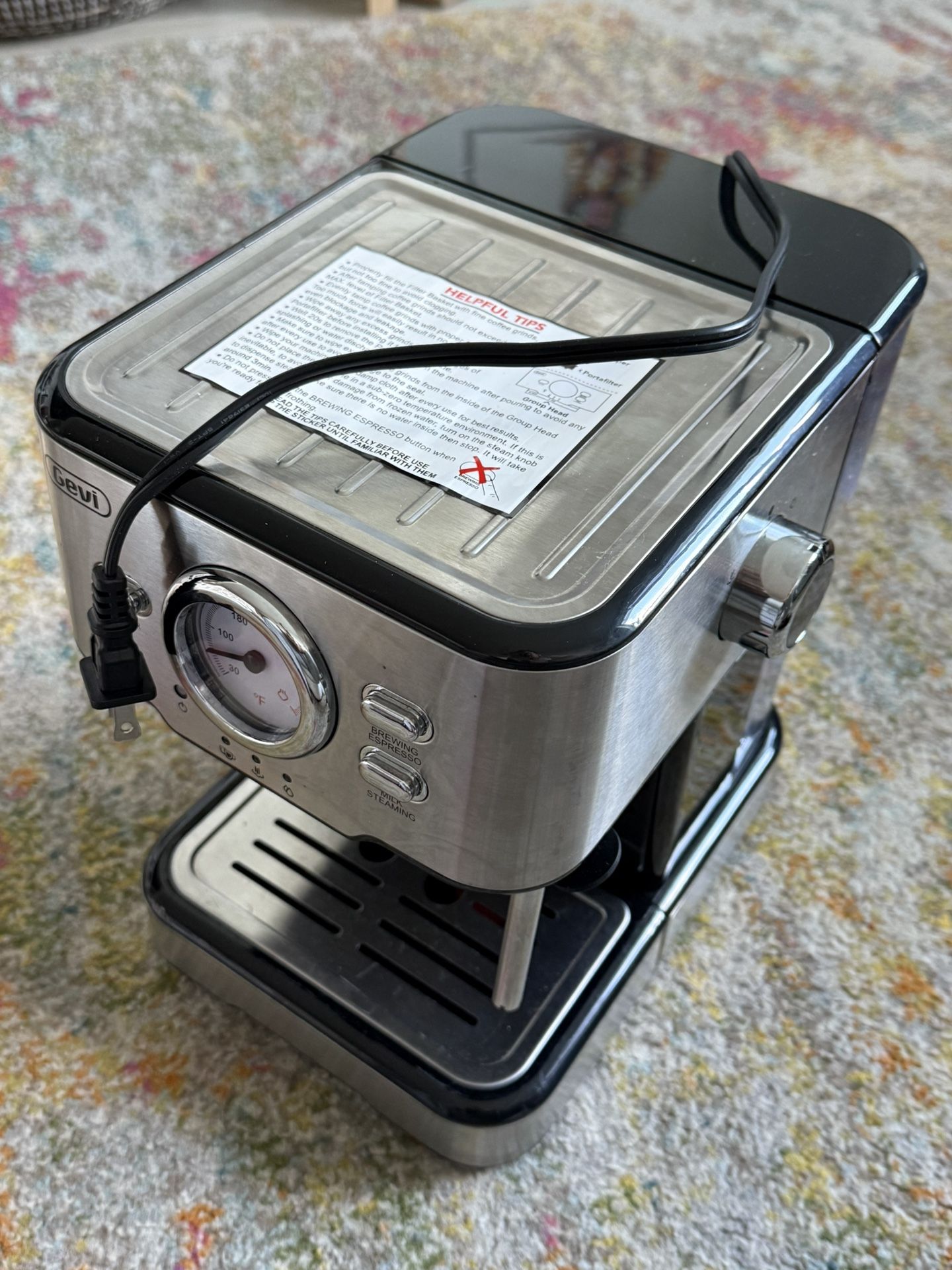 Gevi Espresso and Latte Coffee Maker
