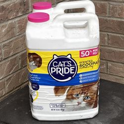 Cat's Pride Scented Scoopable Cat Litter Lot of 2