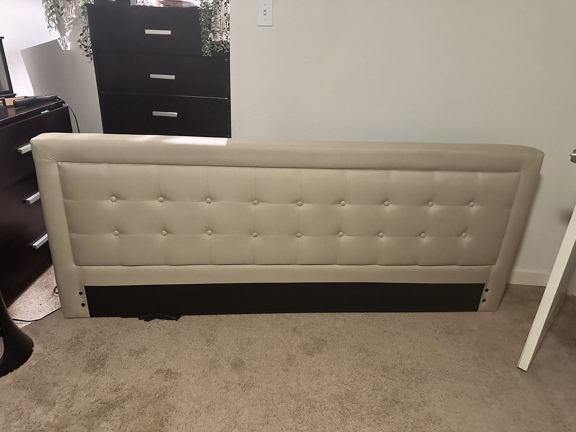 King Bed Frame & Head Board