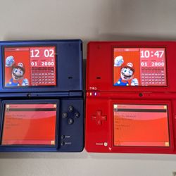 🔥 Nintendo DSi (Blue or Red) Handheld Console – Loaded with Games! 🔥
