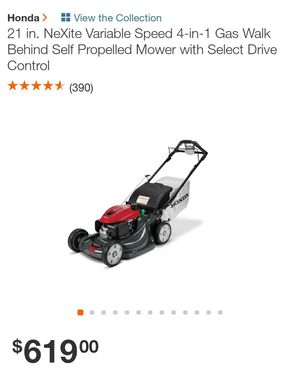 Photo Honda Lawn Mower. Paid $650 with Tax. BRAND NEW/SEALED BOX