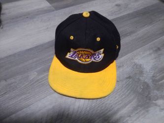 LA Lakers Black and Gold Snapback Hat