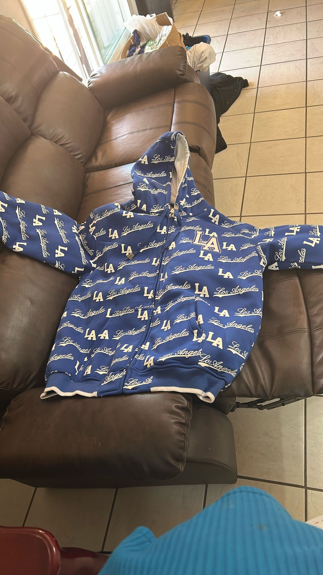 New Dark Blue Los Angeles Jacket