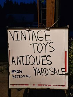2 Family Vintage Garage Sale