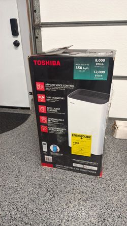 Toshiba Smart Portable Air Conditioner 8000 BTU